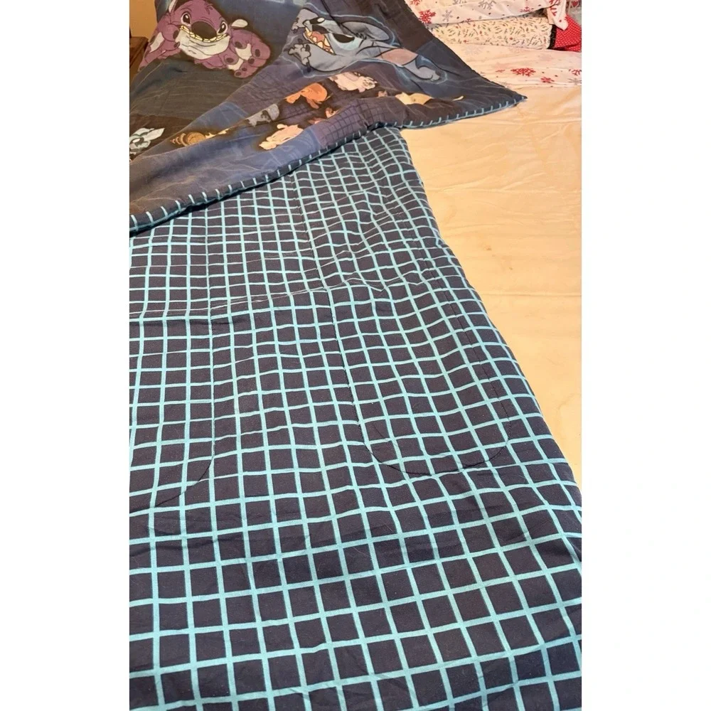 Vintage Disney Home Lilo & Stitch Twin Comforter 1990s  63x86‎ Reversible